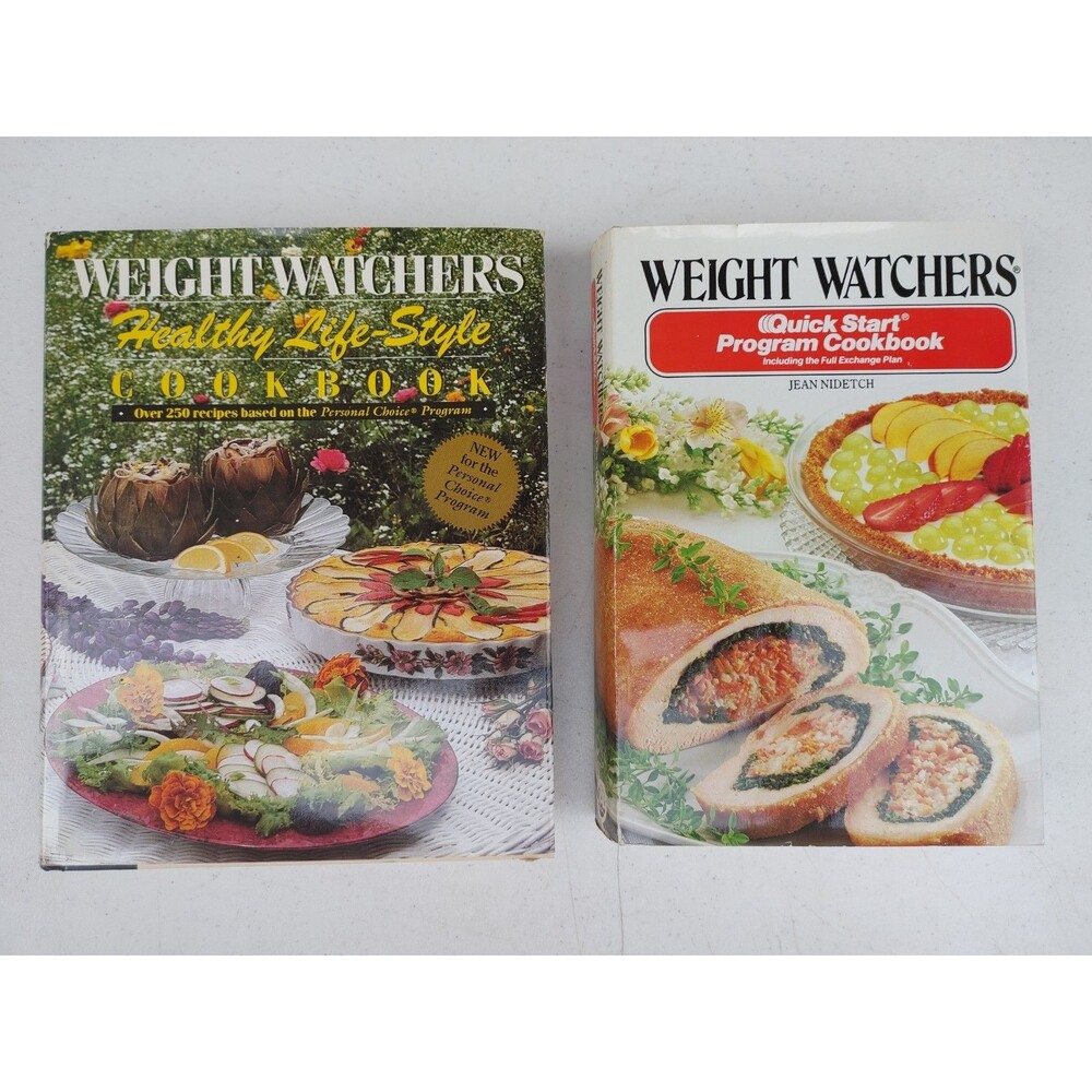 BUNDLE Weight Watchers COOKBOOKS 1984/1990 VGC
